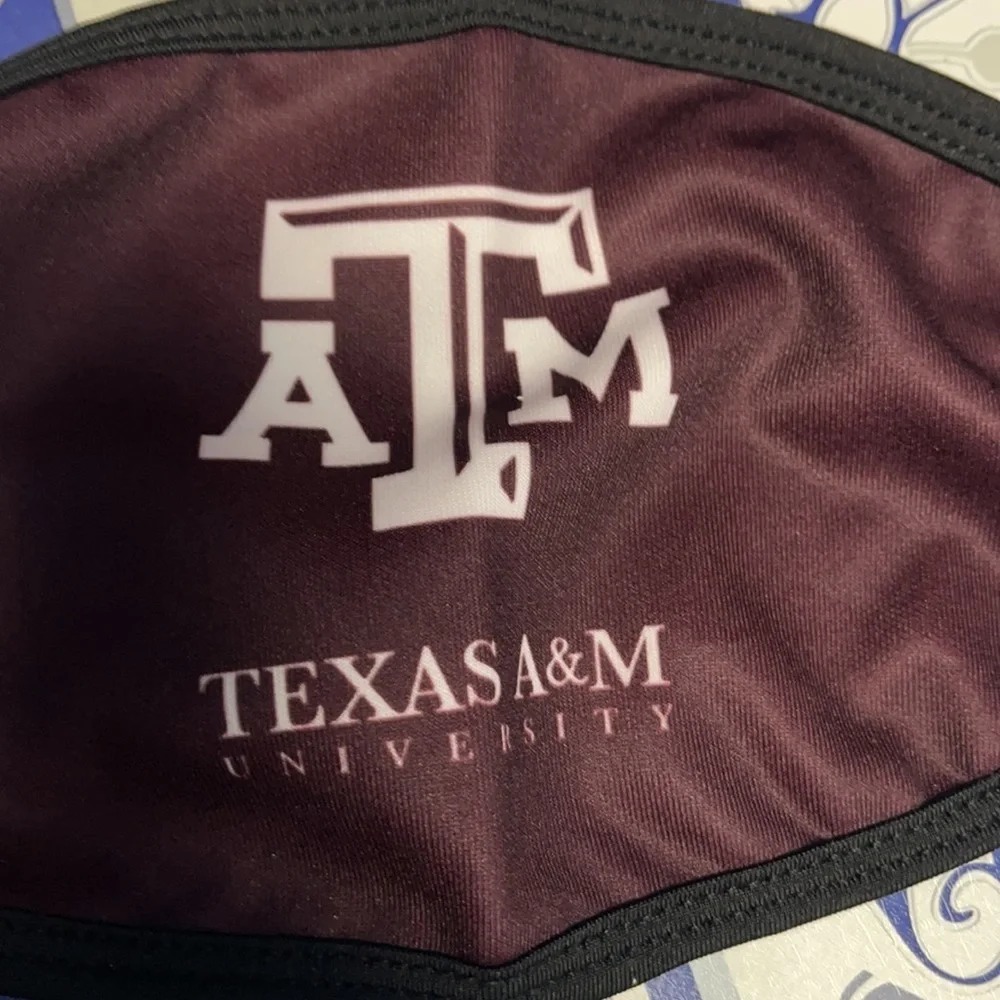 6/$20 New Texas A&M face mask